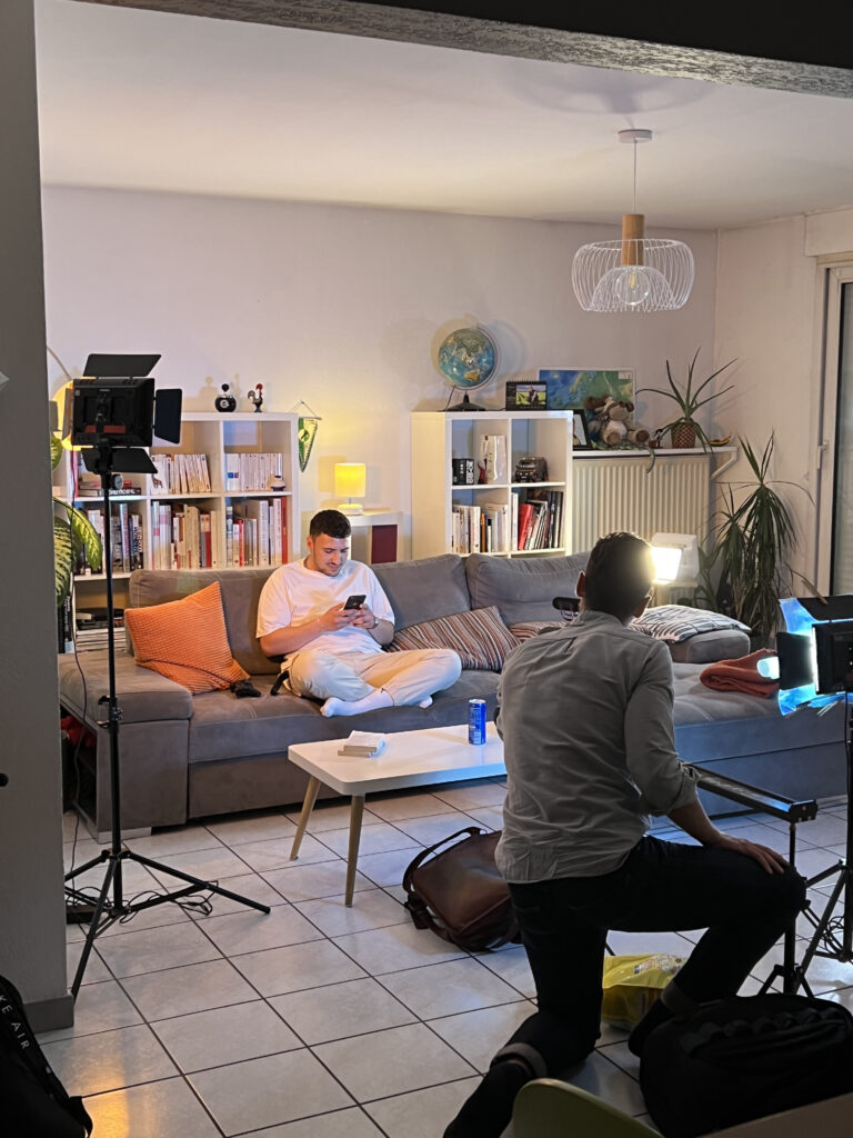 Tournage clip vidéo suite 126 MEDIA